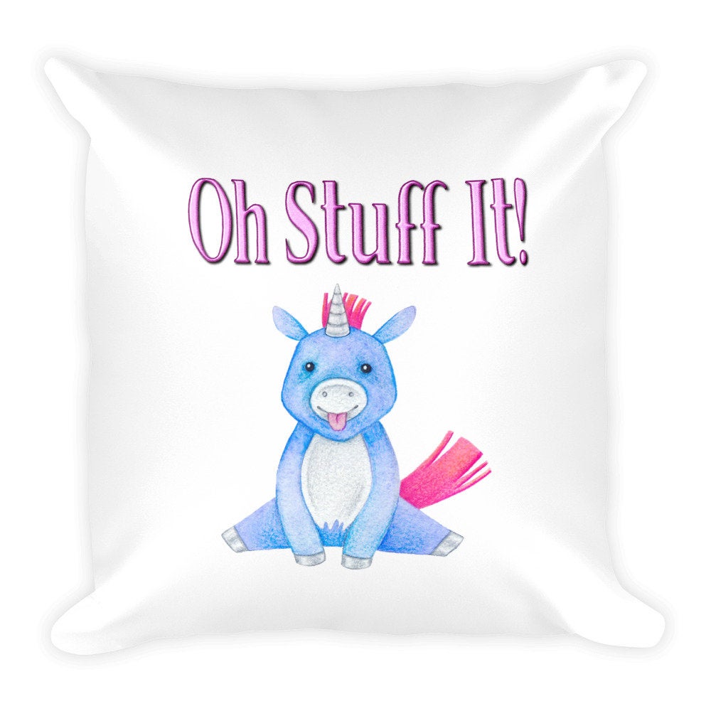 unicorn soft pillow