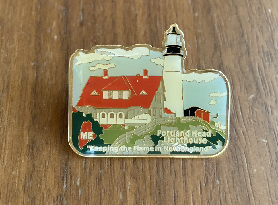 Portsmouth Harbor Keeping The Flame Alive In New England Lighthouse Pin