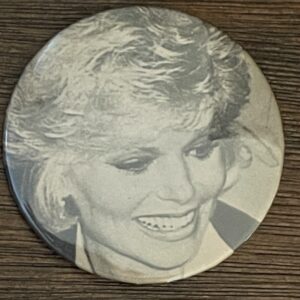 Vintage Loni Anderson Button Pin Vintage Button Movie Star