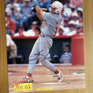 Shea Morenz Autographed Photo Signature Rookies COA 793/3000