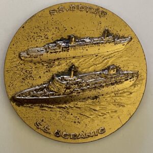 S.S. Oceanic And S.S. Doric Medallion Home Lines