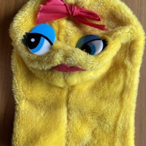 Ms Pac Man Plush Hand Puppet By Commonwealth Vintage 1982 Bally Midway