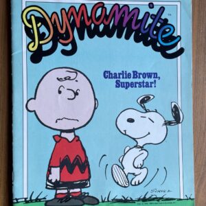 Dynamite Magazine No 35 Charlie Brown & Snoopy Cover