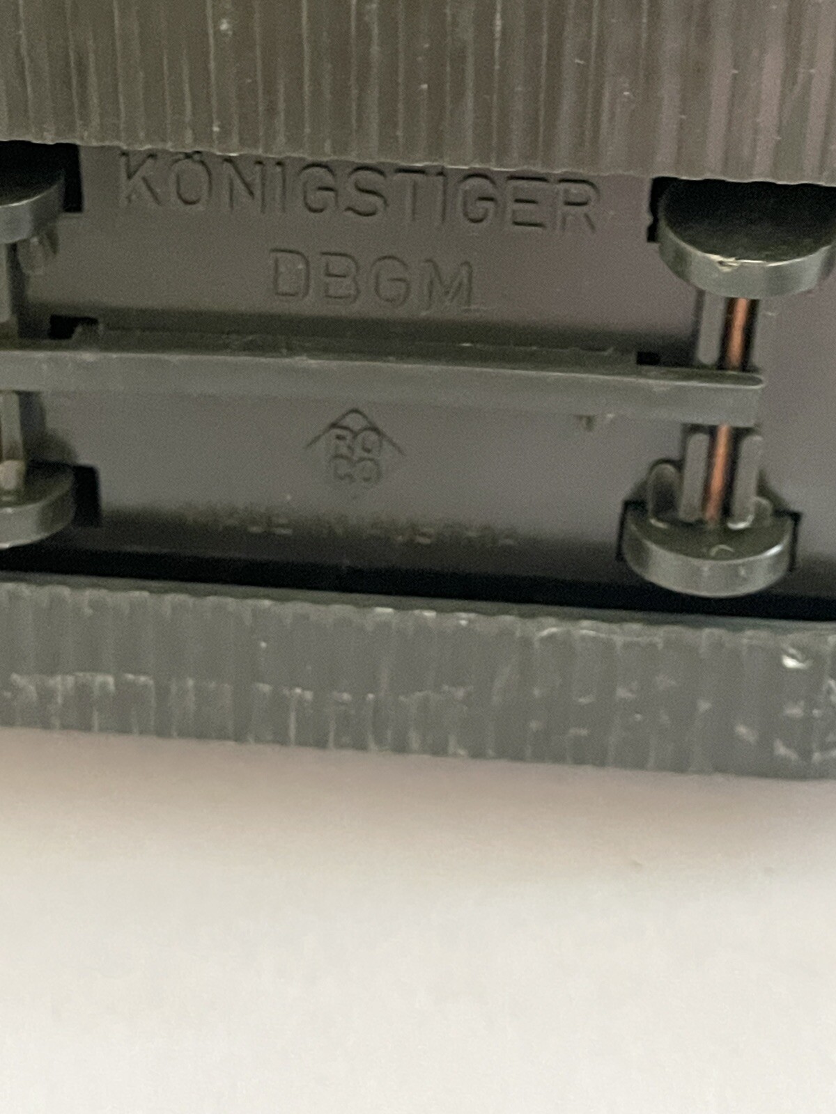 DBGM Mini Tanks Tiger Konigstiger Leopard Plastic Tank Set Of 3 Made In Austria - Image 8