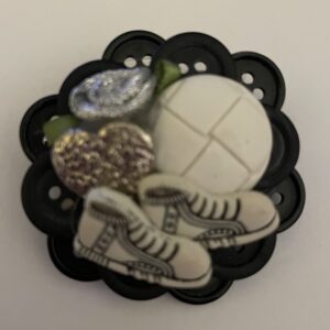 Soccer Pin Soccer Buttons Pin Brooch