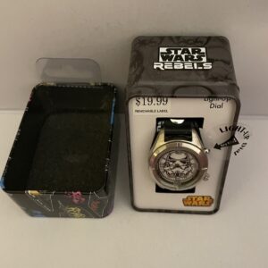 Star Wars Storm Trooper Watch Light Up Dial MZ Berger