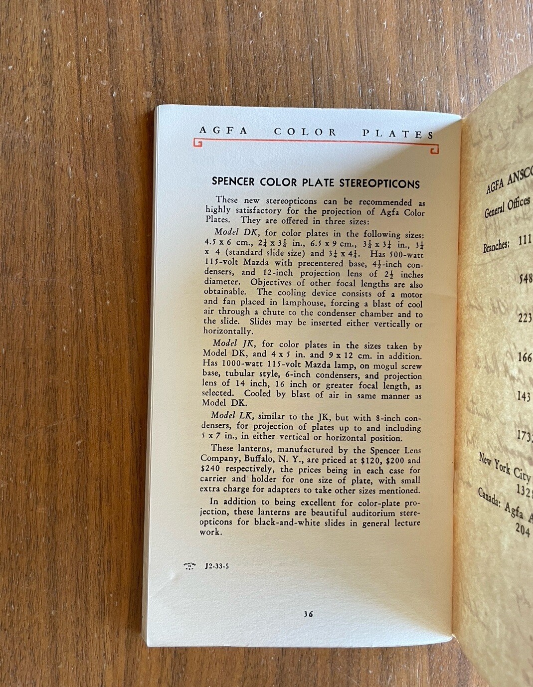 Agfa Color Plates Booklet Vintage - Image 6