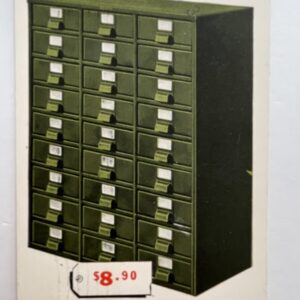 Utility Steel Economy Cabinet Postcard Advertising Postcard Hobart Cabinet Co