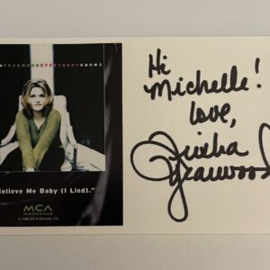 Trisha Yearwood Autograph Card Signed Card Country Singer Musician Auto