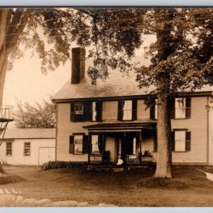 Elm Hall Postcard RPPC Michigan??