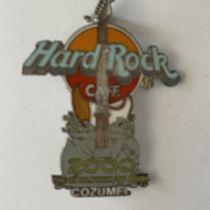 Hard Rock Cafe 2000 The Evouution Of Rock Guitar Pin Cozumel Pin