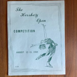 The Hershey Open Competition August 12-13 1989 Program Booklet