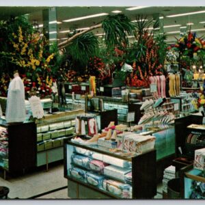 Hess's Department Store Annual International Flower Show Postcard Allentown PA
