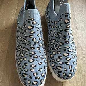 Bernie Mev New York FX Luna Blue Sneakers Shoes Women's Size 37