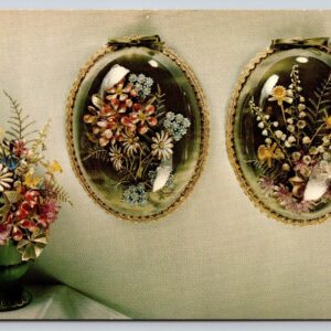 Flemish Frosting Postcard National Handcraft Advertising Postcard