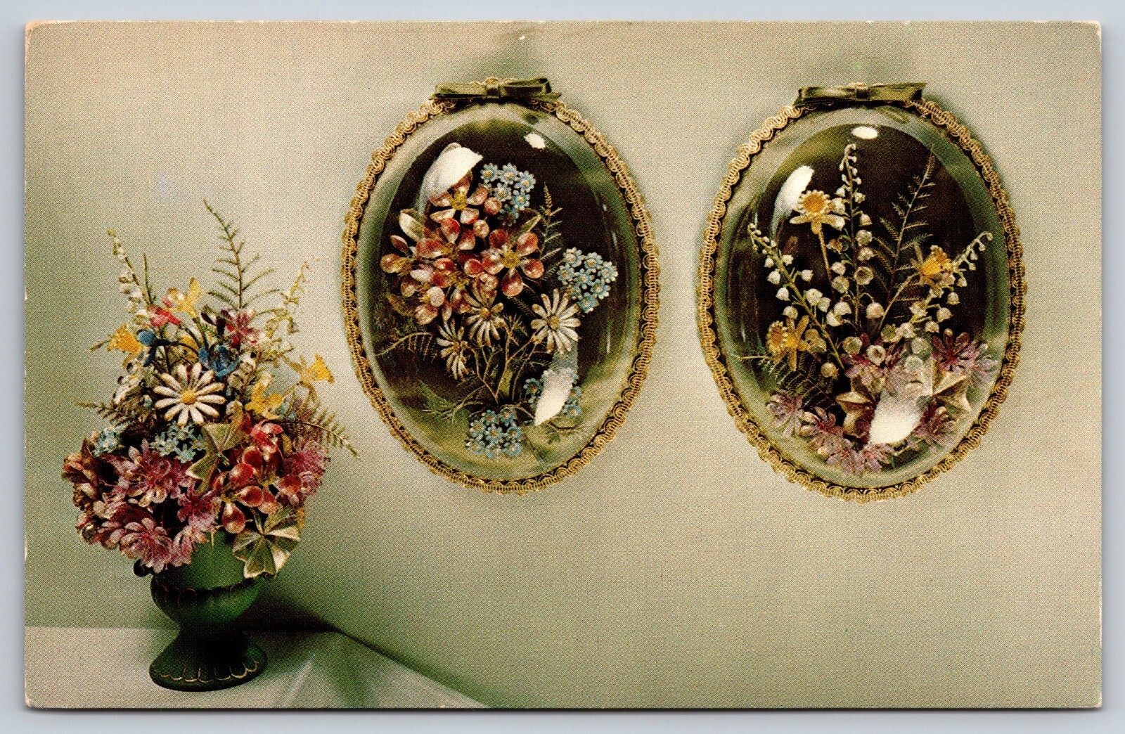 Flemish Frosting Postcard National Handcraft Advertising Postcard