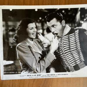 Tony Martin Rita Hayworth Music In My Heart Movie Press Photo Cozy Theatre