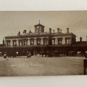 Great Western Railway Postcard GWR Railway Station Postcard RPPC