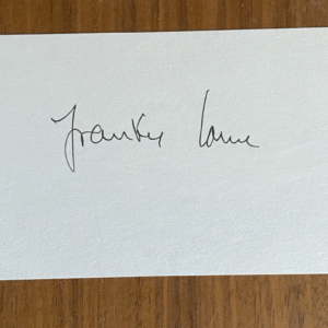 Frankie Laine Autograph Card Signed Card Singer Musician Auto Auto Signed Index