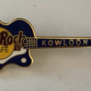 Hard Rock Cafe Guitar Kowloon Pin