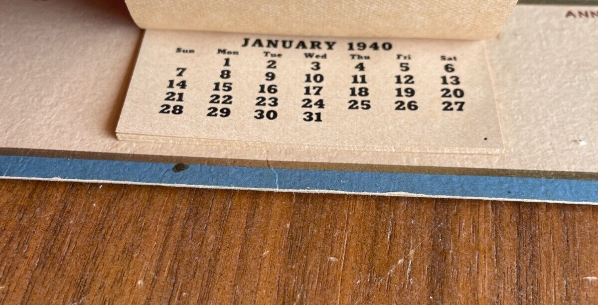 Dionne Quintuplets School Days Calendar Harrisburg Diaries 1940 Pennsylvania - Image 9