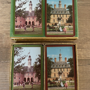 Governor's Palace Willamsburg VA Pinochle Playing Cards Deck Of Cards Congress