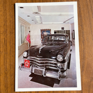 General Douglas MacArthur's Official Limousine Postcard