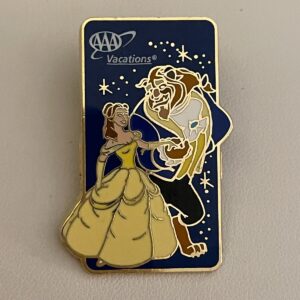 Beauty And The Beast AAA Vacations Pin Disney Pin