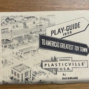Play-Guide Plasticville USA Bachman Trains Price List Brochure 1956