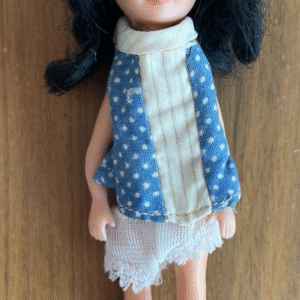 Uneeda Tiny Teens Doll Dark Hair Vintage Doll 1967