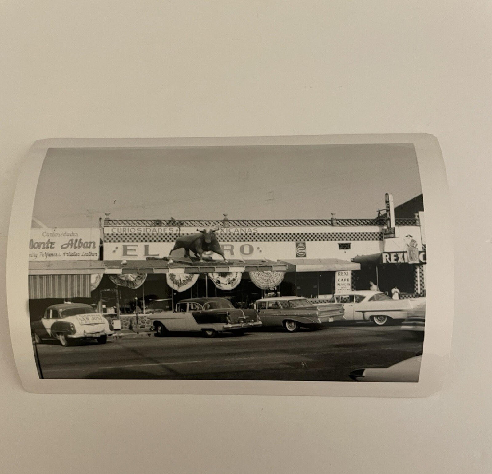 El Toro Curiosidades Store Tijuana Mexico Photo Vintage Black & White Photo 3x5