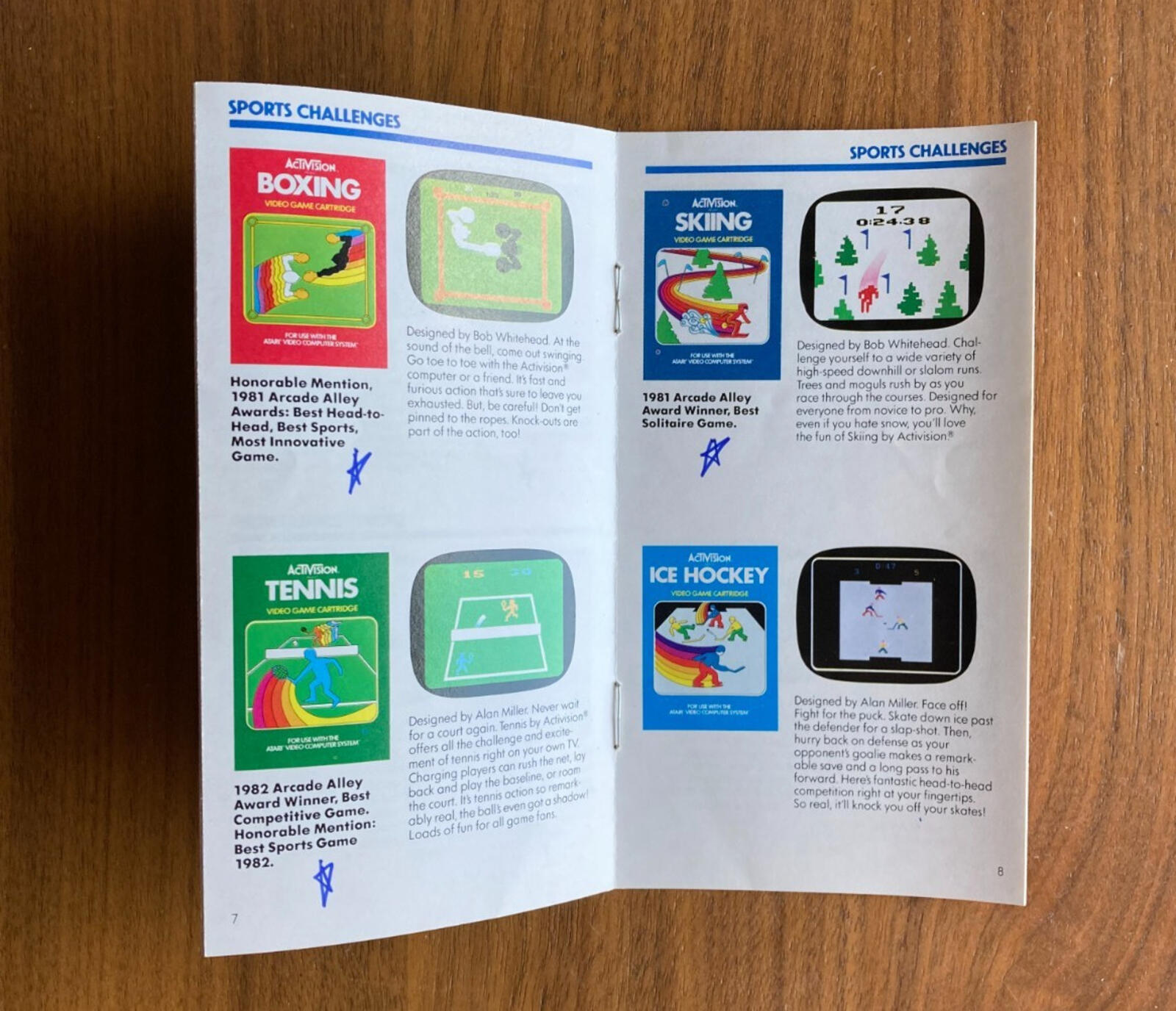 Activision Video Game Cartridge Catalog Booklet Fall 1982 - Image 3