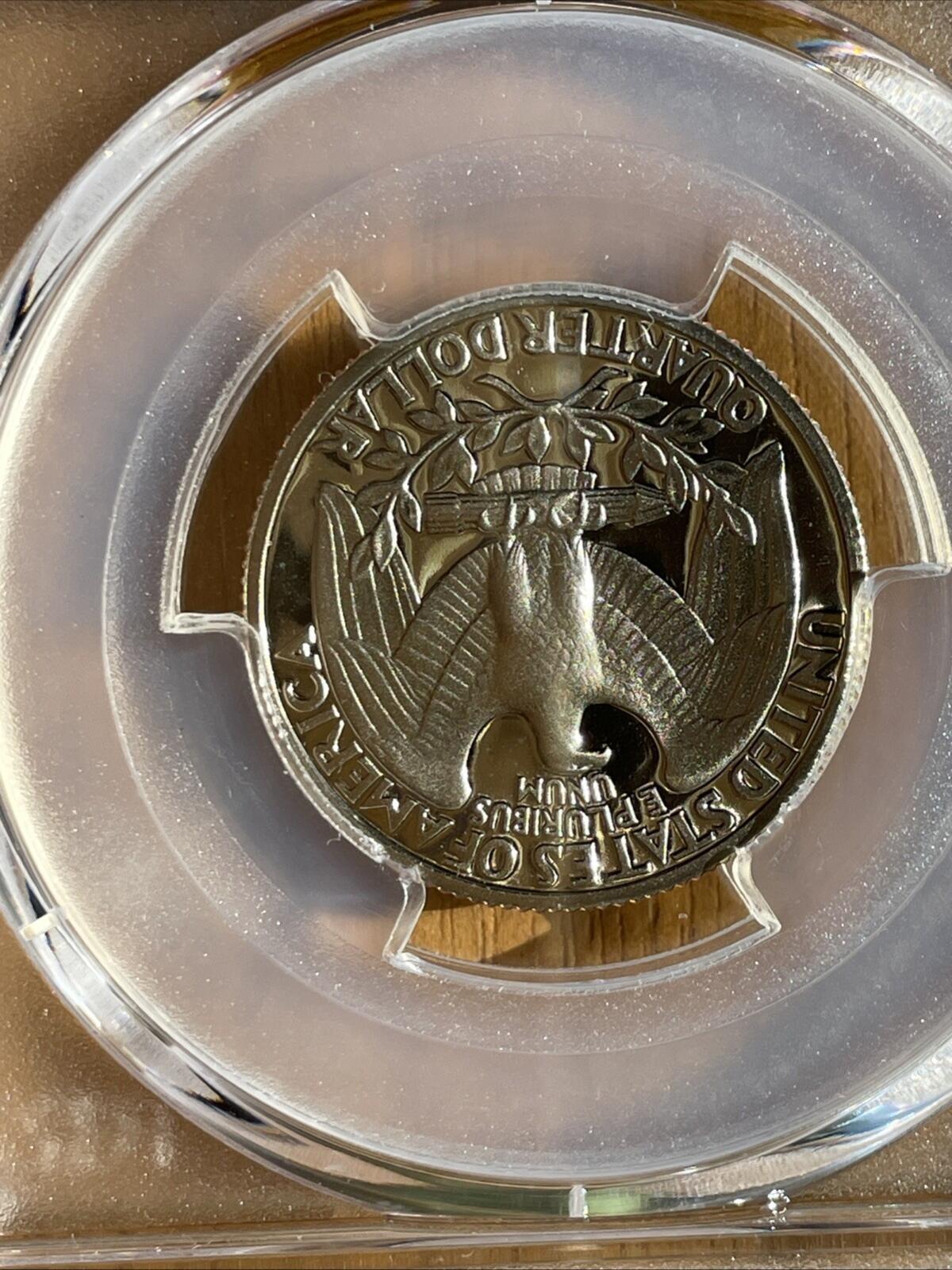 1977 S 25C Washington Quarter PCGS PR69DCAM Graded Coin - Image 3