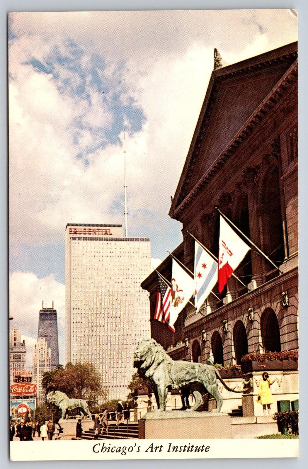 Art Institute Chicago Illinois Postcard