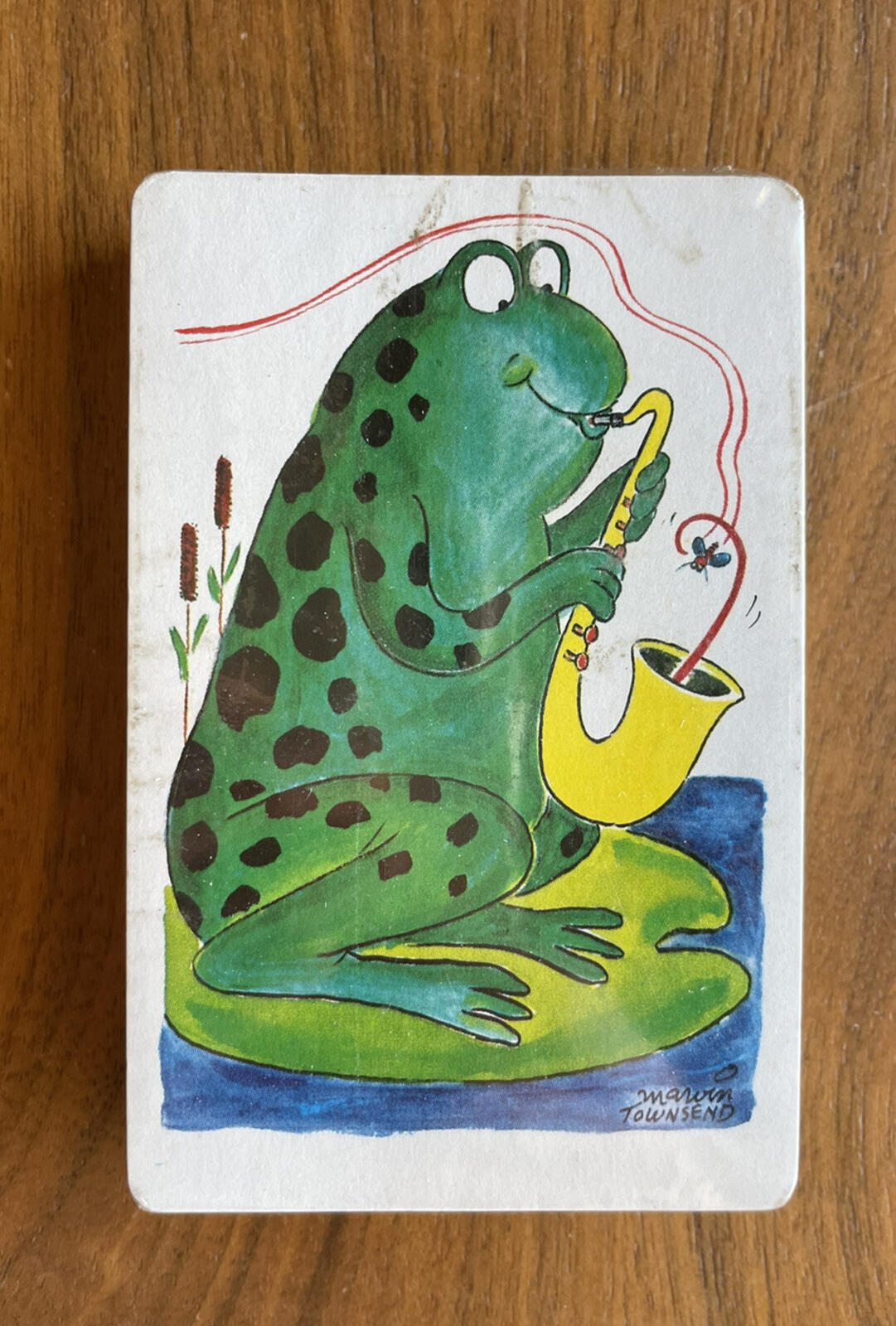 Artist Cartoonist Marvin Townsend Animal Playing Cards Deck Of Cards Frog NOS