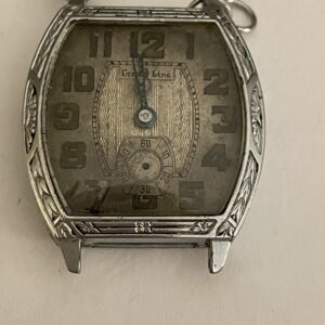 Crest Line Watch Vintage Art Deco Watch No Watch Band For Parts Or Repair Only