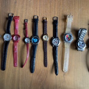 Lot Of 10 Mickey Mouse Watches For Repair Or Parts Sold As Is Need Batteries