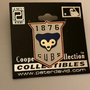 1876 Chicago Cubs Baseball Pin New On Card