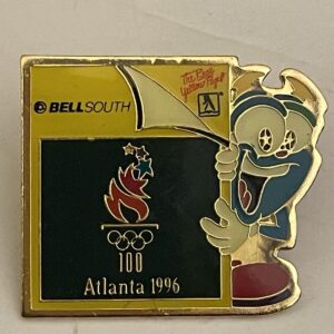1996 Olympics Atlanta Bell South Pin Southern Bell USA Olympics Pin Izzy Mascot