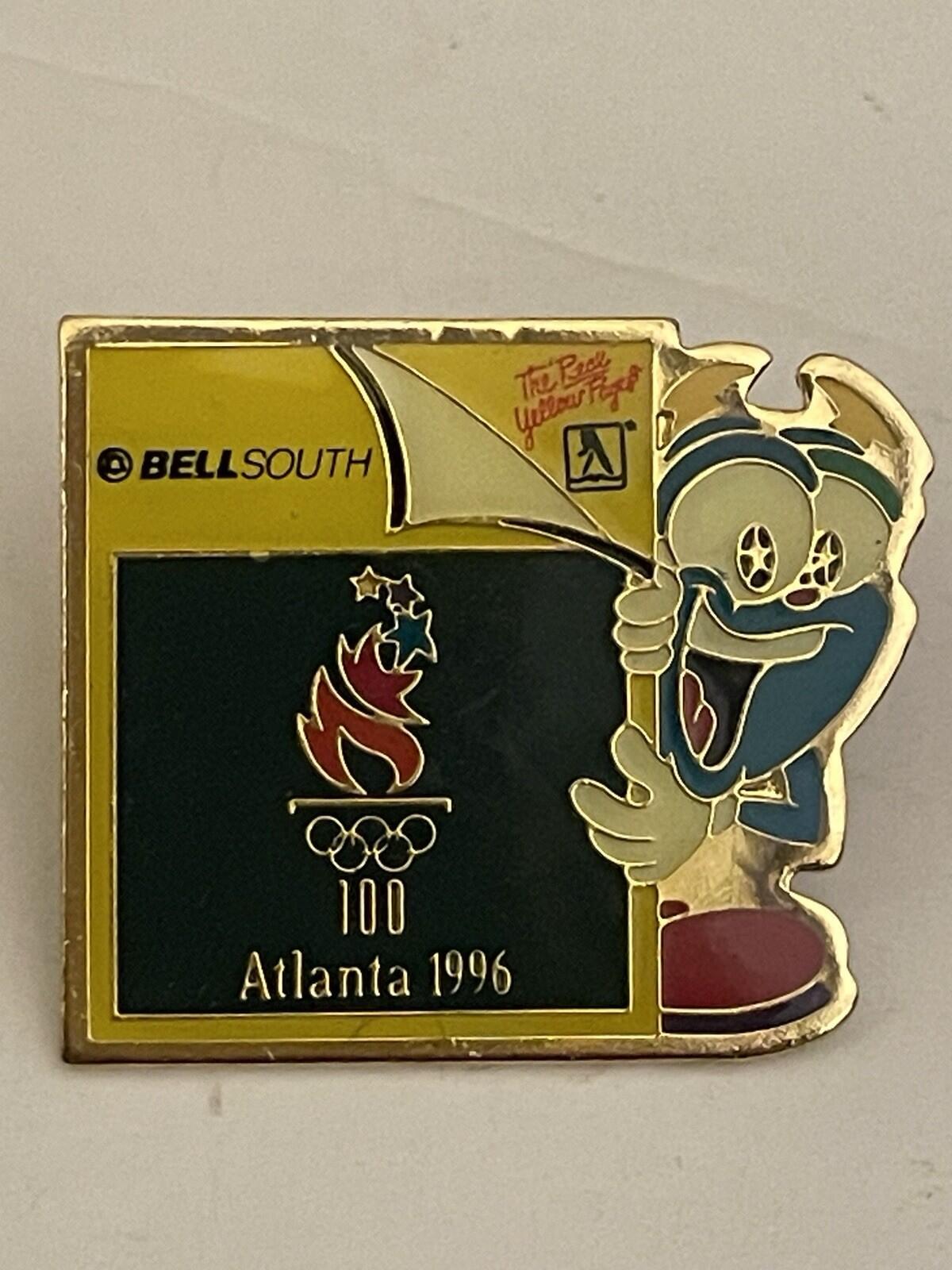 1996 Olympics Atlanta Bell South Pin Southern Bell USA Olympics Pin Izzy Mascot