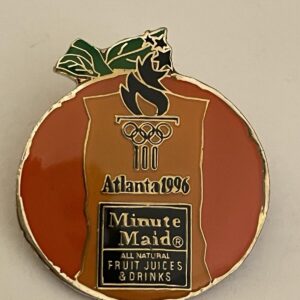 1996 Atlanta Olympics Pin Minute Maid Fruit Juice Pin