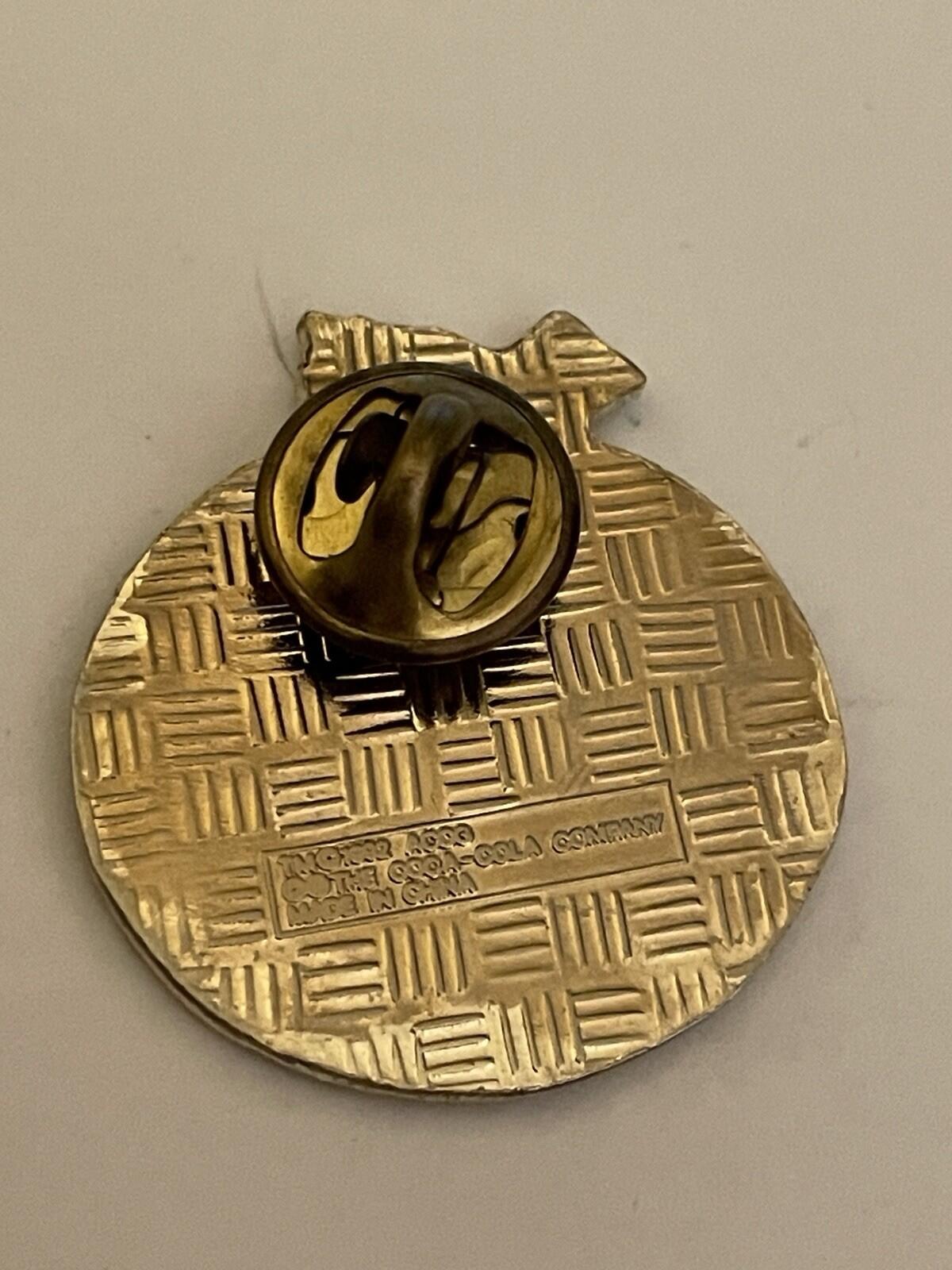 1996 Atlanta Olympics Pin Minute Maid Fruit Juice Pin - Image 2