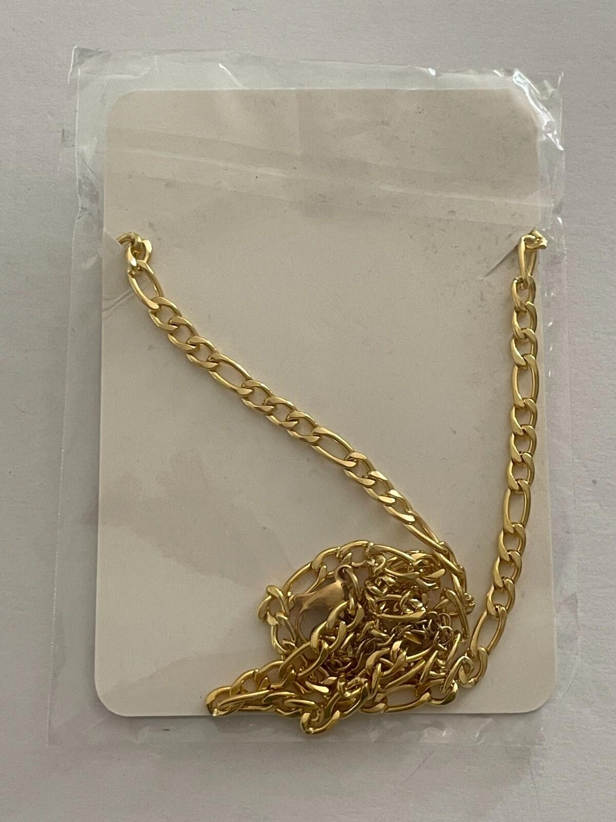 #9 Pendant Necklace Baseball Football Number Necklace Gold Tone - Image 2