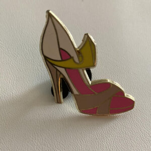 Aurora Sleeping Beauty Princess High Heel Shoe Slipper Disney Pin