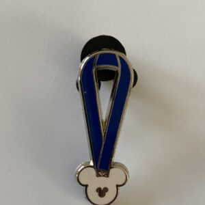 Blue Ribbon Lanyard Disney Pin