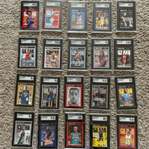 2020-2021 Panini Hoops SLAM SGC Graded Basketball Cards Complete Set Of 20