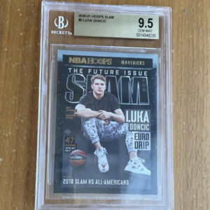 2020-21 Panini NBA Hoops Slam Luka Dončić #5 BGS Graded Basketball
