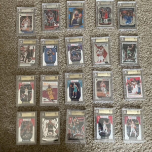 Basketball Card Lot Of 20 Graded BGS 9.5 Kyrie Kuzma Luka De'Aaron Tatum Ball