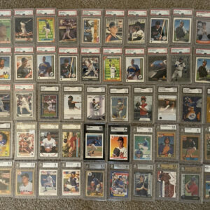 Lot Of 50 Graded Baseball Cards PSA BGS SGC GMA Grades 3 - 10 Bonds Biggio Etc