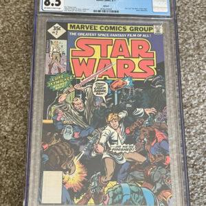 Star Wars #2 Comic Book CGC Graded 8.5 1977